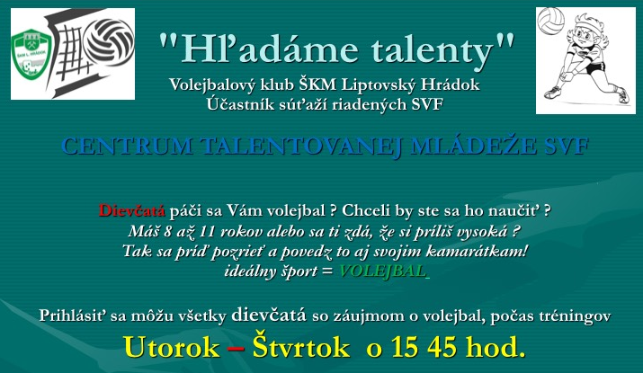 Hladame talenty